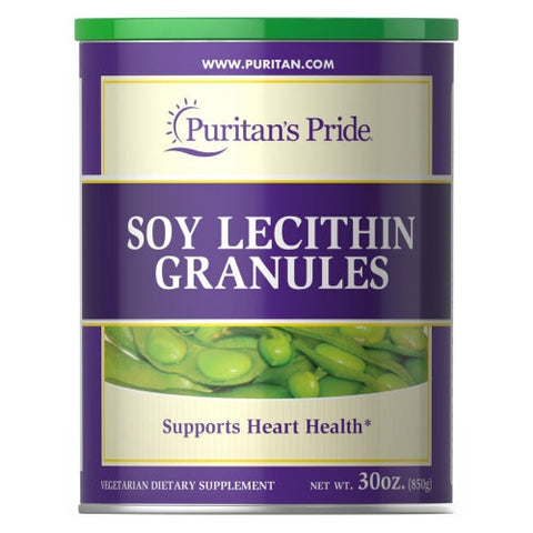 Puritan's Pride, Soy Lecithin Granules, 1680 mg, 30 Oz Puritan's Pride