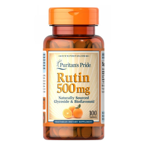 Puritan's Pride, Rutin, 500 mg, 100 Tablets Puritan's Pride