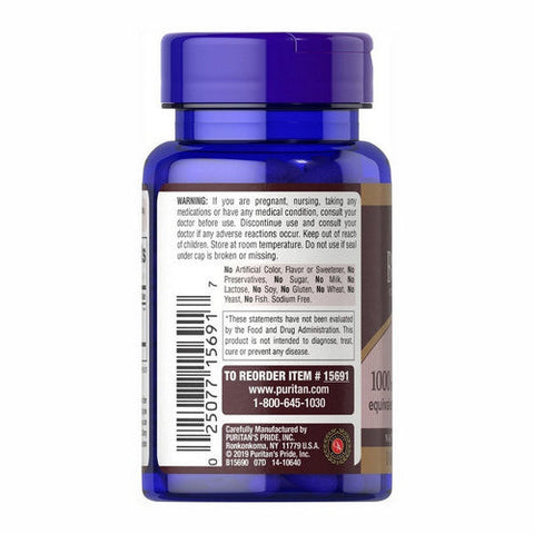 Puritan's Pride, Black Cherry Concentrated Extract, 1000 Mg, 100 Capsules Puritan's Pride