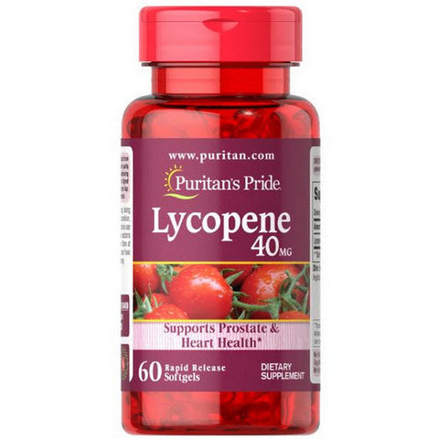 Puritan's Pride, Lycopene, 40 mg, 60 Softgels Puritan's Pride