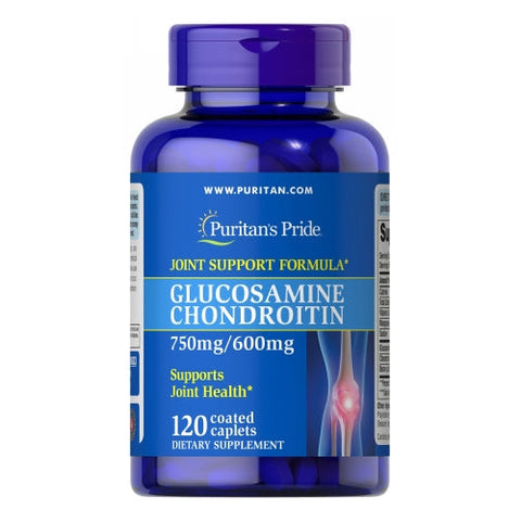 Puritan's Pride, Glucosamine Chondroitin, 120 Caplets Puritan's Pride