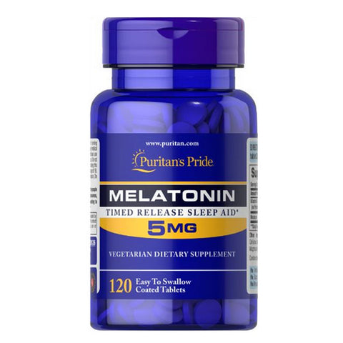 Melatonin with B-6 120 Tablets by Puritan's Pride