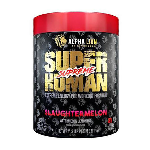 Alpha Lion, Superhuman Supreme, Slaughtermelon Watermelon Lemonade 21 Servings Alpha Lion