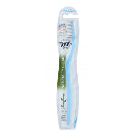 Tom's Of Maine, Adult Medium-Bristle Toothbrush, 1 Count Tom's Of Maine