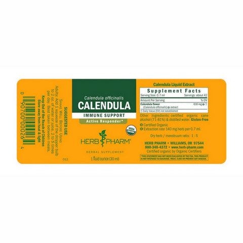 Herb Pharm, Calendula Extract, 1 Oz Herb Pharm