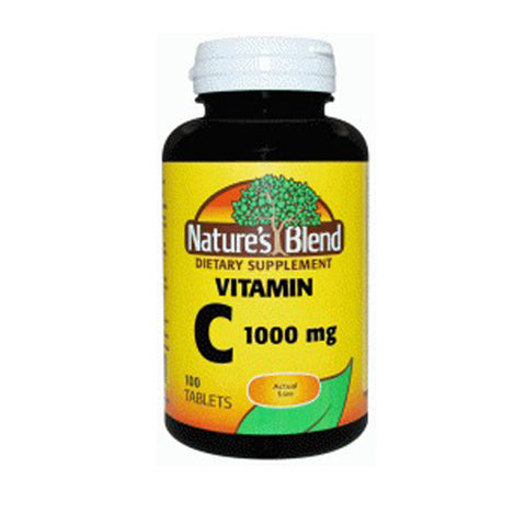 Nature's Blend, Vitamin C, 1000 mg, 100 Tabs Nature's Blend