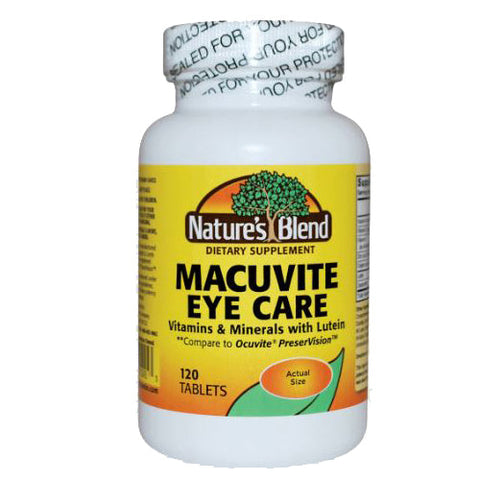 Nature's Blend, Macuvite Eye Carea, 120 Tabs Nature's Blend