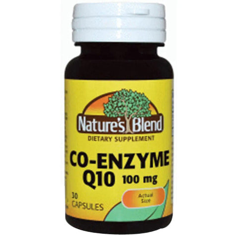 Nature's Blend, Coenzyme Q10, 100 Mg, 30 Caps Nature's Blend