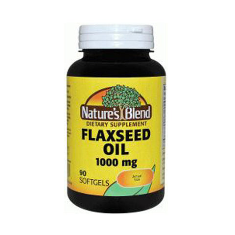 Nature's Blend, Flaxseed Oil, 1000 mg, 90 Softgels Nature's Blend