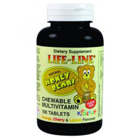 Honey Bears Chewable Multivitamin 100 Count by Nature's Blend