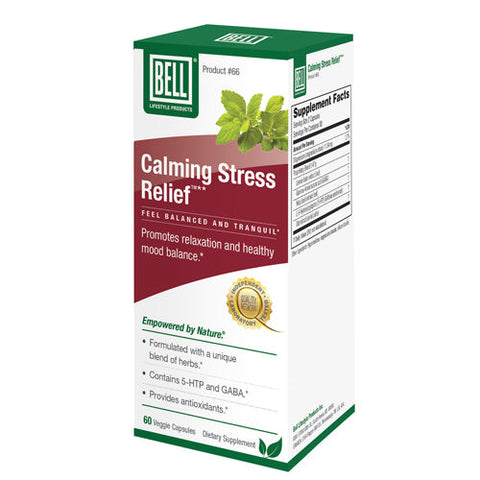 Bell Lifestyle, Calming Stress Relief, 60 Caps Bell Lifestyle