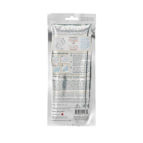 Earth Therapeutics, Thermal Moisturizing Foot Mask, 1 Pair Earth Therapeutics