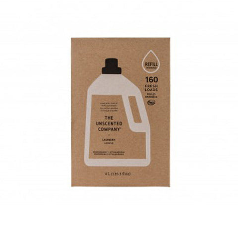 The Unscented Company, Liquid Laundry Detergent Home Refill, 135.2 Oz The Unscented Company