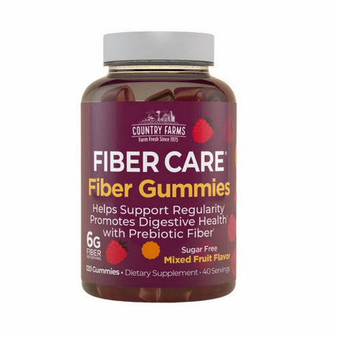 Country Farms, Fiber Care Gummies, 120 Count Country Farms