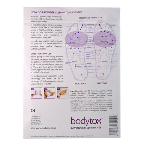 Bodytox, Bodytox Foot Patch Lavender, 2 Count Bodytox
