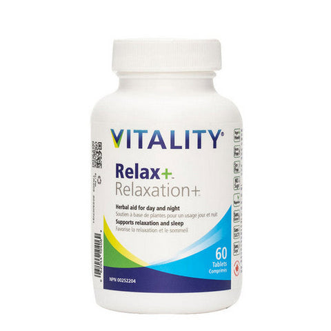 Vitality, VITALITY Relax+, 60 Tabs Vitality