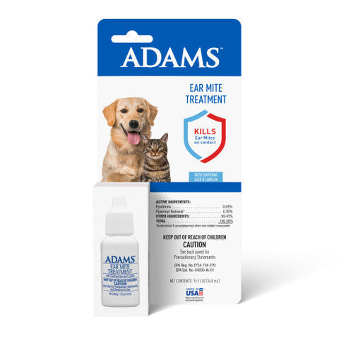 Adams Ear Mite Treatment 1 Each/0.5 Oz by Adams