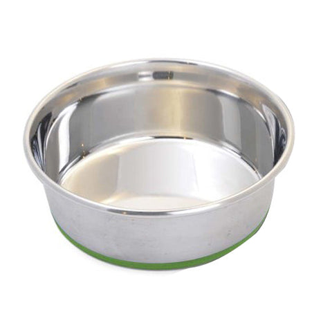 Van Ness Plastics Heavyweight Stainless Steel Dish Silver, 1 Each/Large by Van Ness Plastics