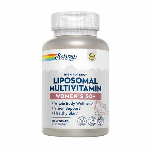Solaray, Women's 50+ Liposomal Multivitamin, 60 Count Solaray