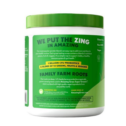 Amazing Grass, Greens And Superfood Powder Original, 8.5 Oz Amazing Grass