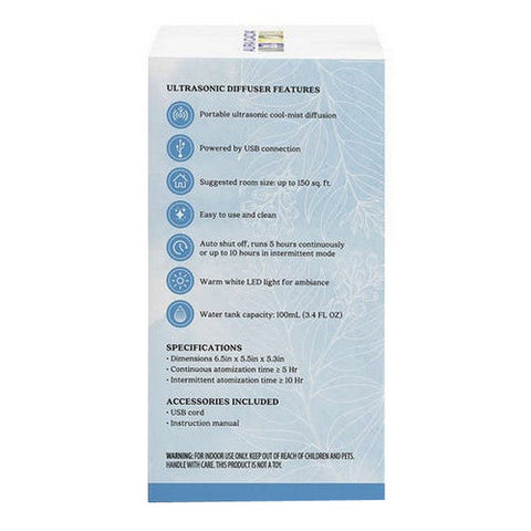 Aura Cacia, Orbit Ultrasonic Diffuser, 1 Count Aura Cacia