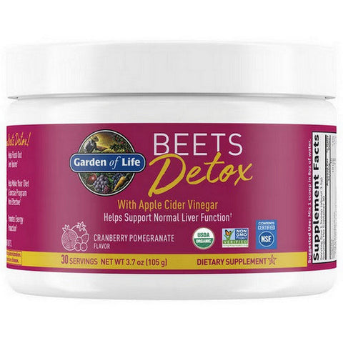 Garden of Life, Beets Detox Cranberry Pomegranate, 3.7 Oz Garden of Life