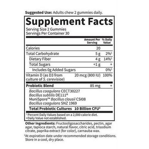 Garden of Life, Dr. Formulated Probiotics Orange Dream, 10 Billion, 60 Gummies Garden of Life