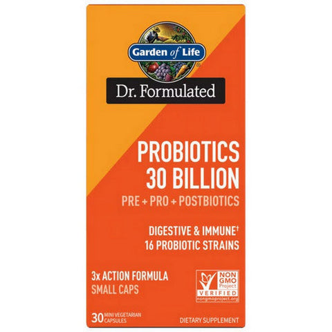Garden of Life, Dr. Formulated Probiotics, 30 Billion, 30 Caps Garden of Life