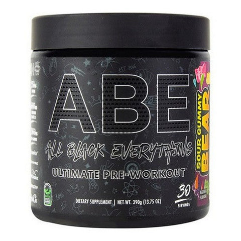 ABE, ABE Ultimate Preworkout Sour Gummy Bear, 30 Servings ABE
