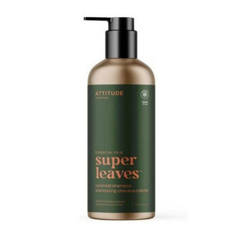 Attitude, Super Leaves Shampoo Colorlast Patchouli & Black Pepper, 16 Oz Attitude