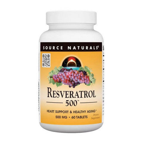 Source Naturals, Resveratrol, 500 mg, 60 Tabs Source Naturals