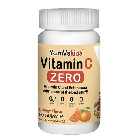 Yum-V's, Vitamin Zero Vitamin C, 250 mg, 60 Gummies Yum-V's