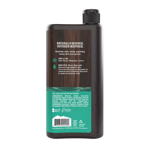 Every Man Jack, Body Wash And Shower Gel Sea Salt Plus Citrus, 16.9 Oz Every Man Jack