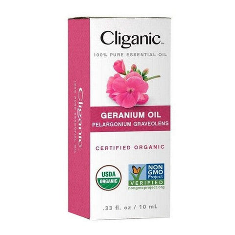 Cliganic, Geranium Oil, .33 Oz Cliganic