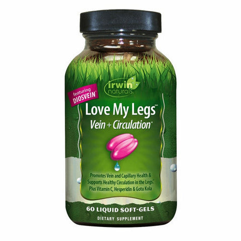 Irwin Naturals, Love My Legs Vein + Circulation, 60 Softgels Irwin Naturals
