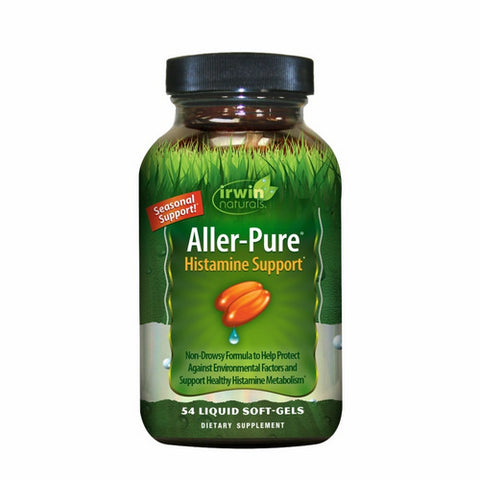 Irwin Naturals, Aller-Pure Histamine Support, 54 Softgels Irwin Naturals