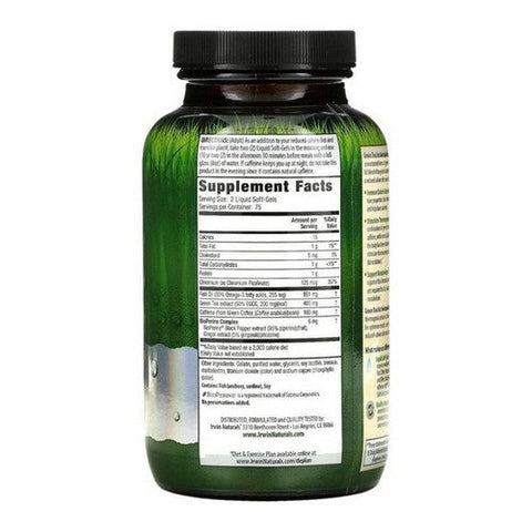 Irwin Naturals, Green Tea Fat Metabolizer, 150 Softgels Irwin Naturals