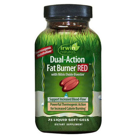 Irwin Naturals, Dual-Action Fat Burner Red, 75 Softgels Irwin Naturals