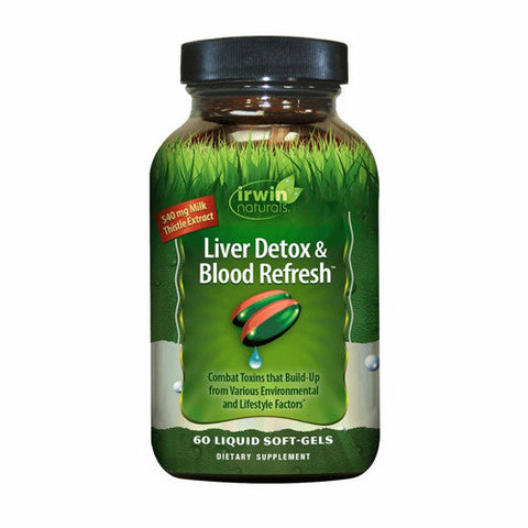 Irwin Naturals, Liver Detox & Blood Refresh, 60 Softgels Irwin Naturals