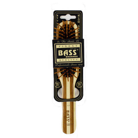 Bass Brushes, The Green Brush Medium Paddle, 1 Count Bass Brushes