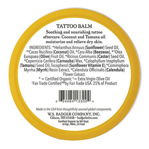 Badger Balm, Tattoo Balm, 56 Grams Badger Balm