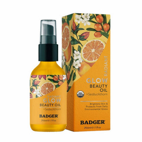 Badger Balm, Seabuckthorn Face Oil, 30 Ml Badger Balm