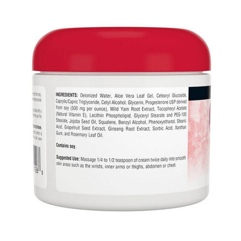 Source Naturals, Progesterone Cream, 4 Oz Source Naturals