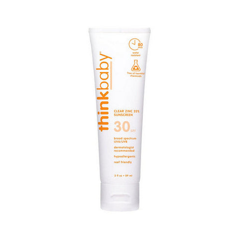 THINKsport THINKbaby, Baby Clear Zinc Sunscreen SPF 30, 89 Ml THINKsport THINKbaby