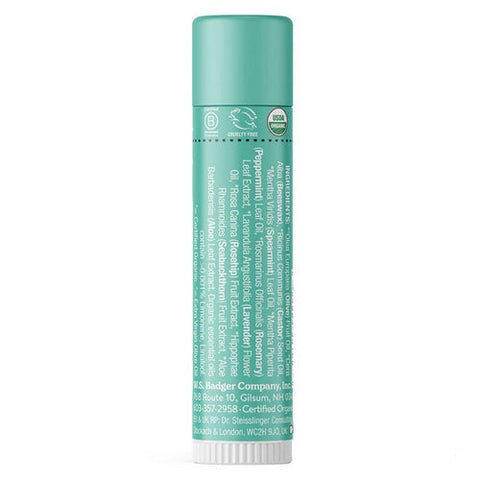 Badger Balm, Highland Mint Lip Balm Stick, .15 Oz