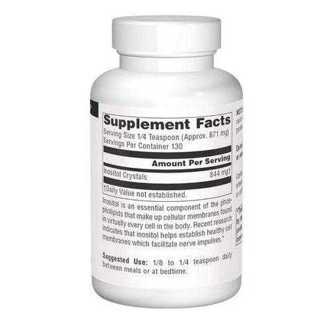 Source Naturals, Inositol, Crystals 4 Oz Source Naturals