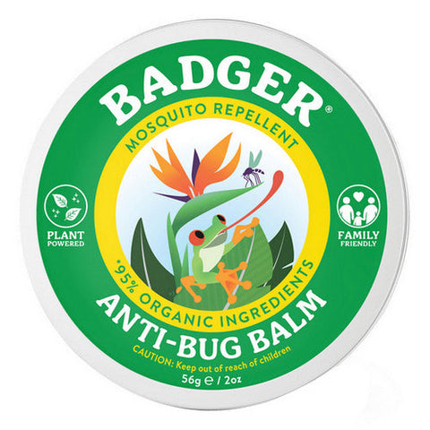 Badger Balm, Anti-Bug Balm Tin, 2 Oz Badger Balm