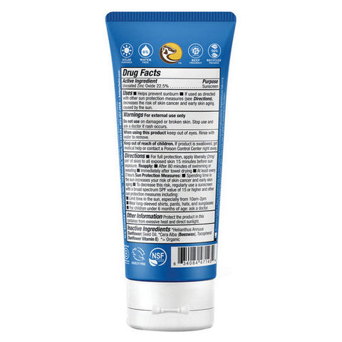 Badger Balm, SPF 40 Sport Mineral Sunscreen Cream, 2.9 Oz Badger Balm