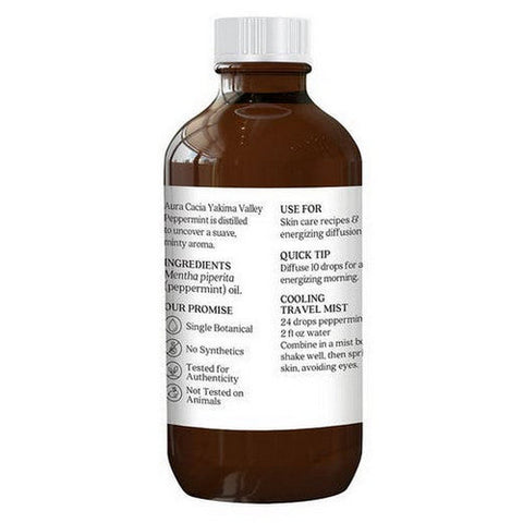 Aura Cacia, Peppermint Essential Oil, 4 Oz Aura Cacia