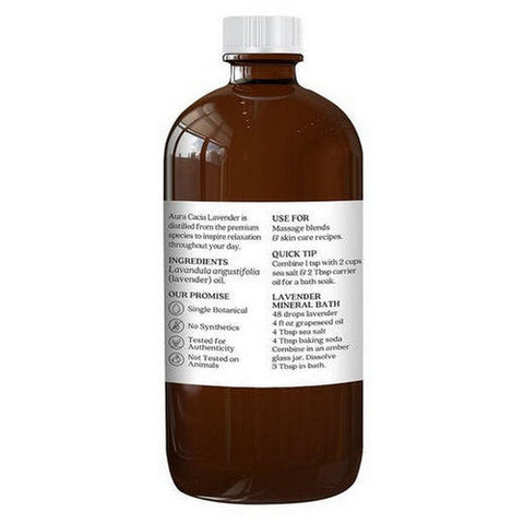 Aura Cacia, Lavender Essential Oil, 16 Oz Aura Cacia